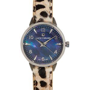 NWT Lucky Brand White Double-Wrap Leather Watch with Iridescent Dial Lucky Brand | Accessories | Lucky Brand White Leather Watch  main image 2